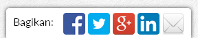 Contoh Social Sharing Buttons